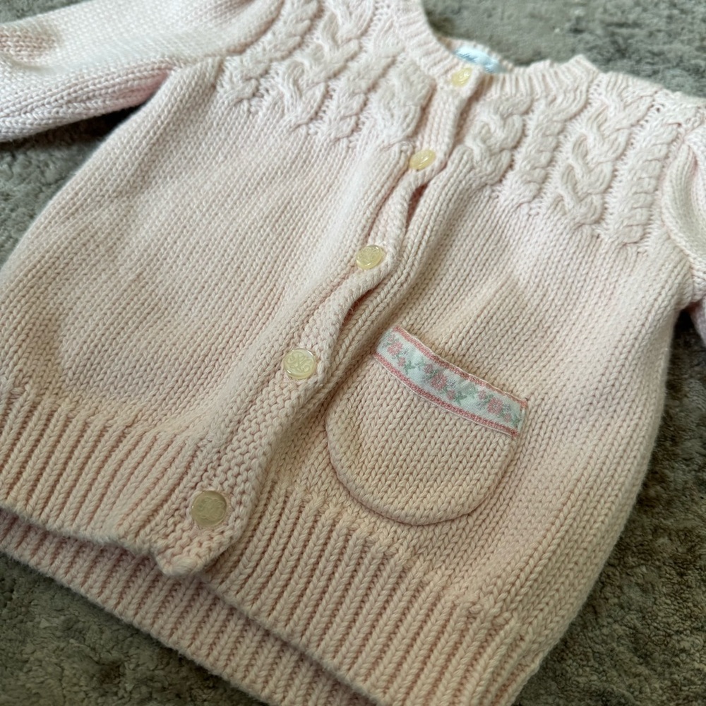 Ralph Lauren Baby Girl Knit Cardigan